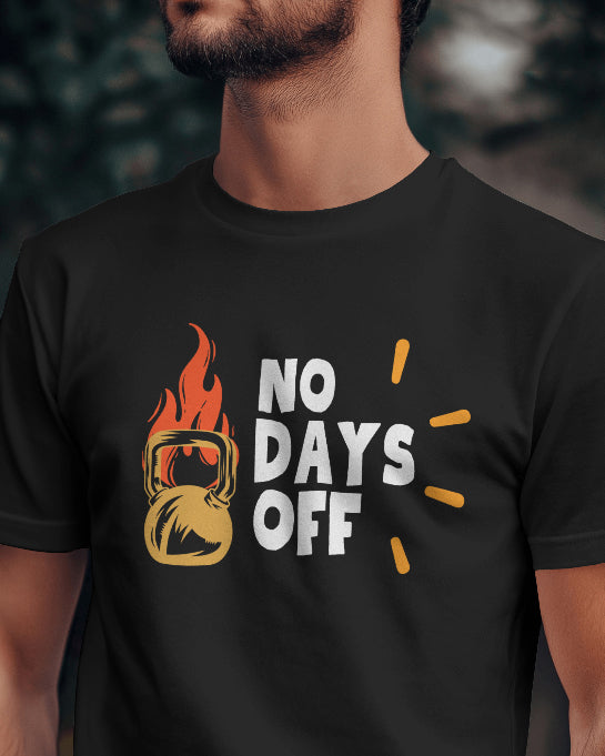 No Days Off Gym Motivation T-Shirt