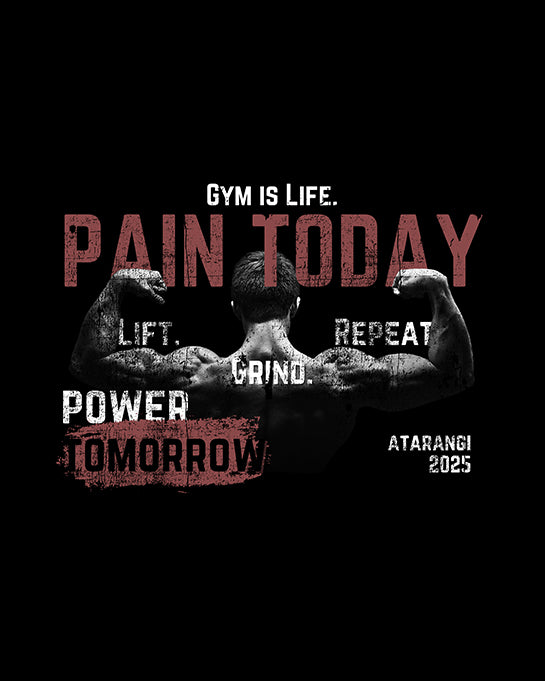 Pain Today Power Tomorrow Gym T-Shirt