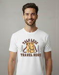 Talk Less Travel More Graphic Tee for Travelers